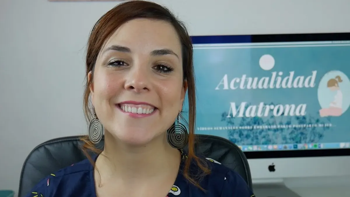 Imagen editorial sobre Una embarazada, una matrona